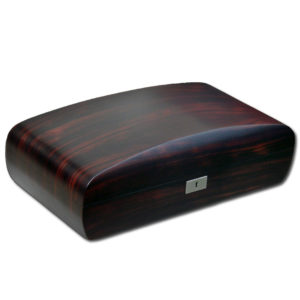 Pegasus Humidor Makassar matt konvex für 80 ZigarrenPegasus Humidor Makassar matt konvex für 80 Zigarren