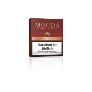 Dannemann Moods Gold Filter 20erDannemann Moods Gold Filter 20er