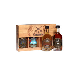 Corsario Rum Set 4x 0,05lCorsario Rum Set 4x 0,05l