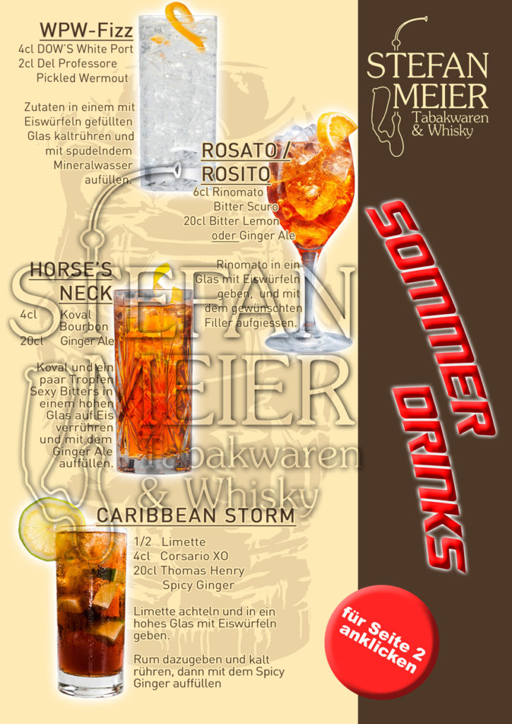Rezepte Sommer Drinks