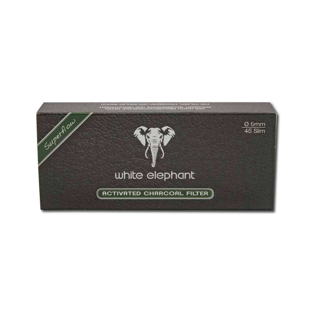 Pfeifenfilter White Elephant 6mm 45er Packung