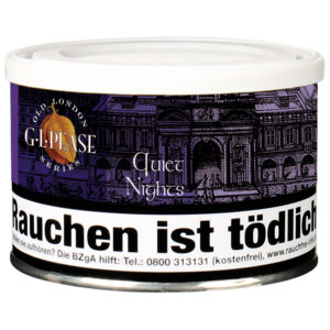 G.L. Pease Quiet Nights 57gr.G.L. Pease Quiet Nights 57gr.