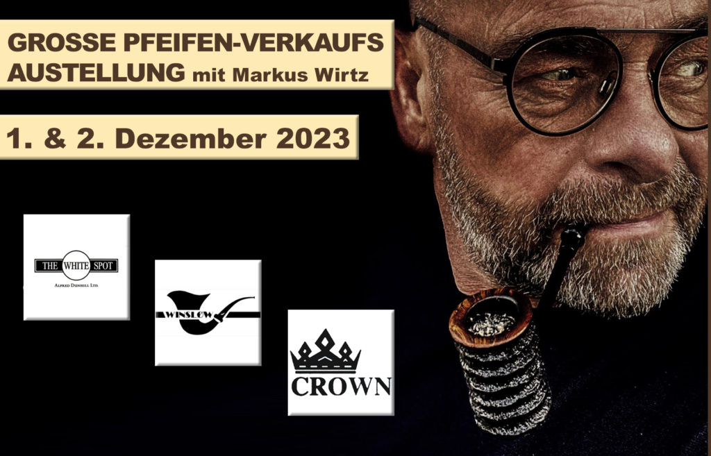 PFEIFEN-VERKAUFS-AUSTELLUNG am 1. & 2. Dezember 2023