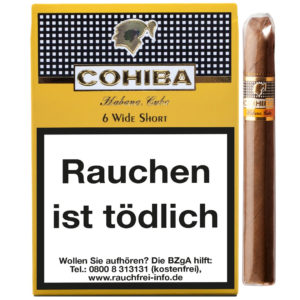 Cohiba Wide Short 6erCohiba Wide Short 6er